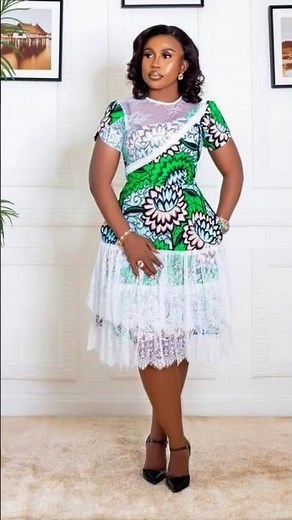 Ankara short gown styles