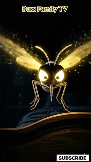 Mosquito vs Electric Bat! ⚡🦟 (Dangerous!) #aianimation #ai #aishorts