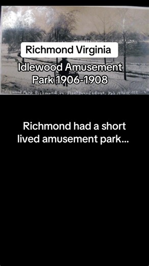 Idlewood Amusement Park opened in 1906, drew 15,000 people on day one, and disappeared just years later. Today, you’d never know roller coasters once stood here. 👀 History hides in plain sight. #RichmondVA #RVA #RVAhistory #HiddenHistory #ForgottenPlaces