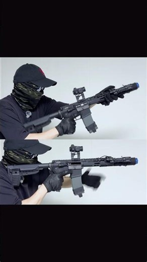AR-15 Tactical Reload and Speed Reload #airsoft #gbb #asmr