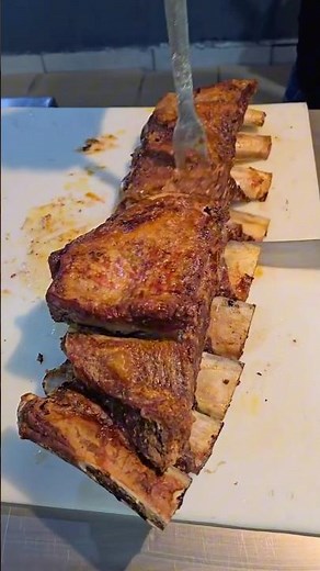 the best grilled ribs in the world. #bbq #ribs #viralfood
