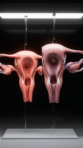 Uterus Before Pregnancy vs After Pregnancy#shorts #science #anatomy
