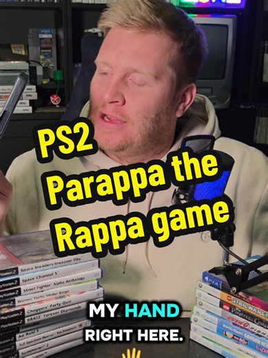 the Parappa the Rappa game you never knew existed. #ps1 #parappatherapper #ps2