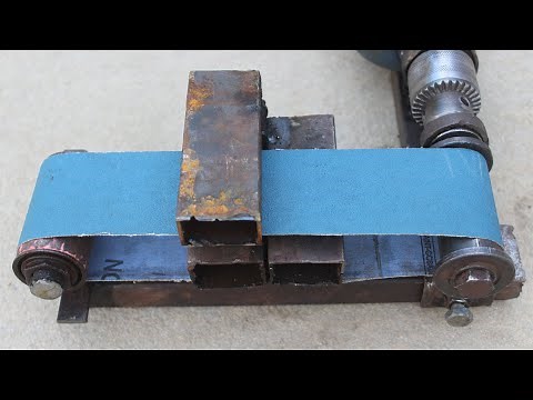Drill Machine Hacks & How to Make Belt Sander