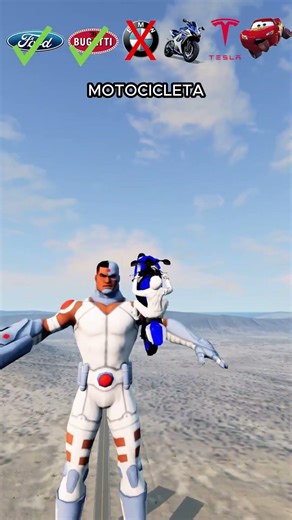 Carros vs Cyborg #beamng #beamngdrive #game #juego #carros #car