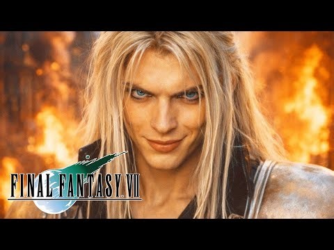 Final Fantasy VII as an 80s Dark Fantasy VHS Movie