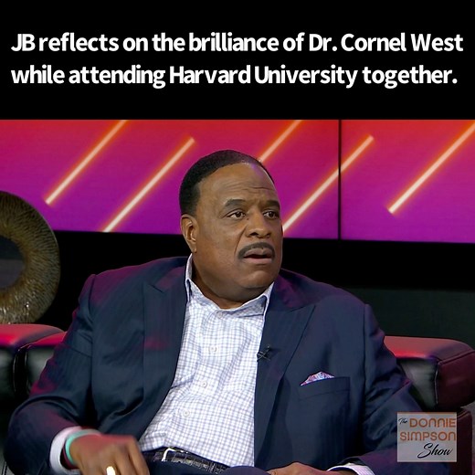 Catch the full episode streaming now everywhere! JB James Brown Dr. Cornel West #TheDonnieSimpsonShow #Season2 #JamesBrown #JB #sportscaster #NFL https://youtu.be/KlcC_jAc8ss | Donnie Simpson