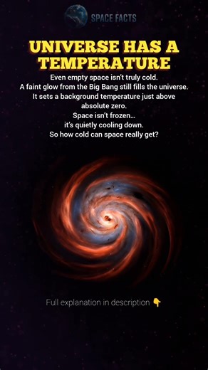 Space Has a Temperature – Even When It’s Empty!