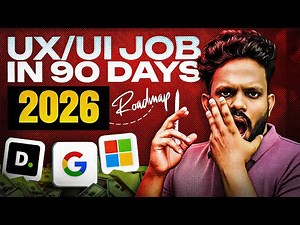 UX/UI Roadmap 2026 🔥 Get Job in 90 Days | Complete Beginner to Pro Guide