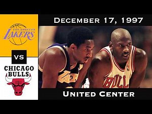 Full Game: Master vs. Student | Lakers vs Bulls (December 17, 1997)
