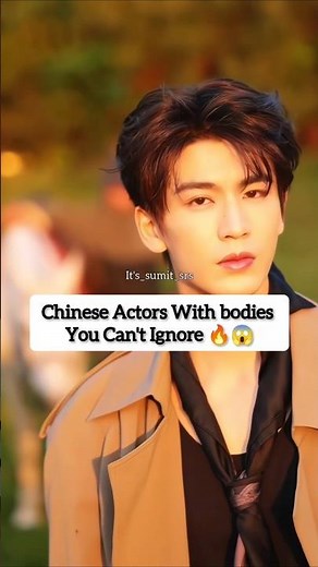 Chinese Actors With Insane Gym Transformations #xukai #zhanglinghe #chenzheyuan #shorts