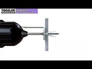 TOGGLER® SnapSkru® Self-Drilling Drywall Anchor