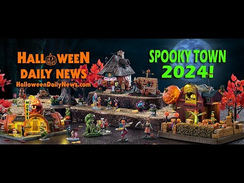 2024 Lemax Spooky Town Halloween Village Collection Revealed