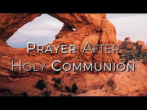 Prayers after Holy Communion HD