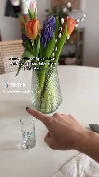 Easy Glassware Label Removal Tutorial