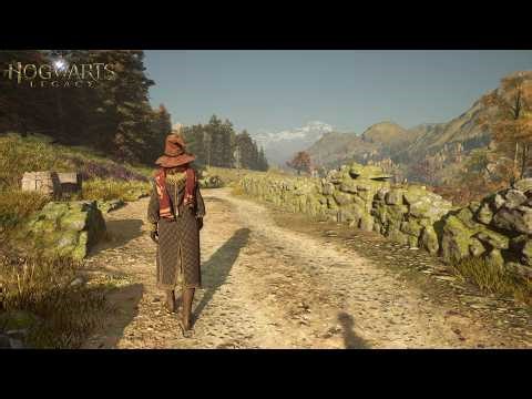 [4K] Relaxing Walk to Hogwarts Castle | Hogwarts Legacy Ambience & Music