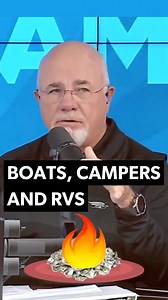 There’s nothing wrong with owning some nice things. Just don’t let your nice things own you. Boats, campers and RVs go down in value even faster than cars. Make sure you can afford to set fire to that amount of money and have it not affect your life, because that’s basically what you’re doing. | Dave Ramsey