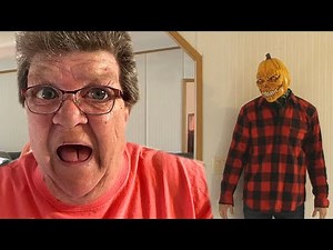SCARE PRANK ON ANGRY GRANDMA!