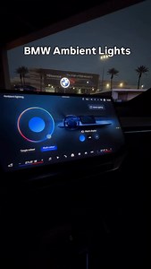 Here are some of the many ambient light options in the new BMW iX3, including a @bmwm preset. | BMWBLOG