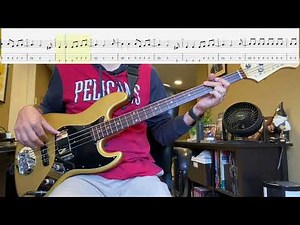 Shook Me All Night Long by AC/DC Isolated Bass Cover with Tab