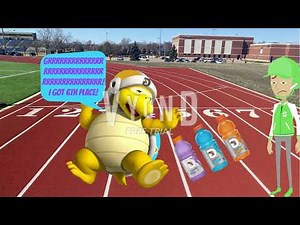 Dark Charlie The Anteater Fails The 400m Race/Grounded