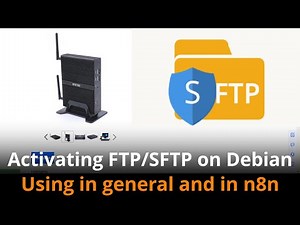 How to Activate FTP and SFTP on Debian