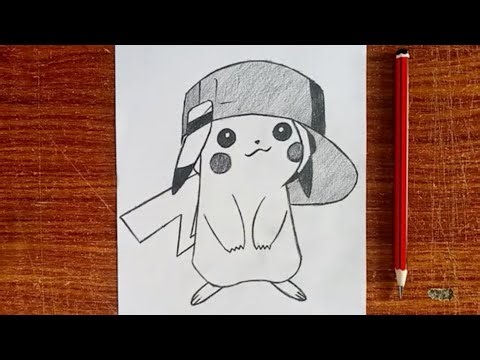 How to Draw Pikachu | Step by Step Easy Drawing Tutorial for Beginners