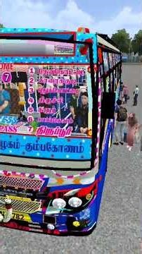 bus simulator indonesia game video #shortvideo #shortsfeed