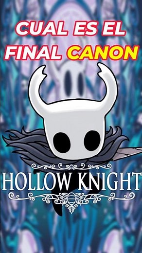 What is the CANON ending of Hollow Knight? 🤔👀