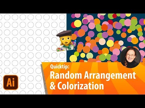 Quick Tip: How To Create A Random Dot Pattern & Apply Random Colors With Basic Illustrator Functions