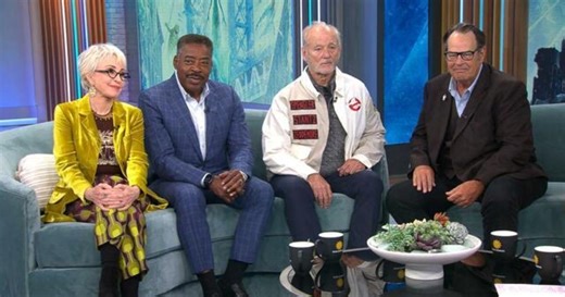 "Ghostbusters" cast reunites with new faces