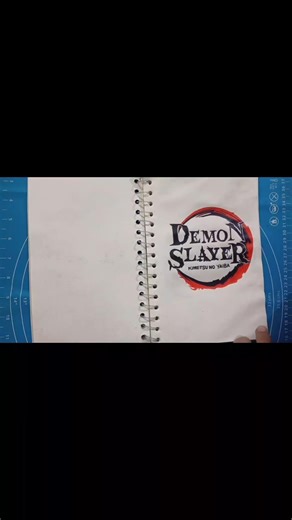 Muichiro Tokito Journal Spread | Demon Slayer Bullet Journal. #anime #shorts