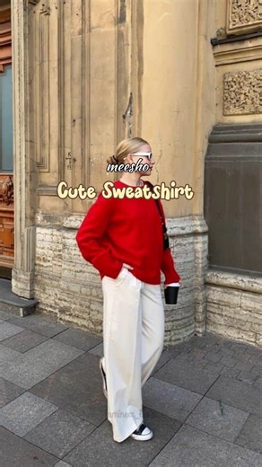 Cute Sweatshirts for Girls|Aesthetic Oversized Winter Sweatshirt | Trendy Cozy Sweatshirts for Women