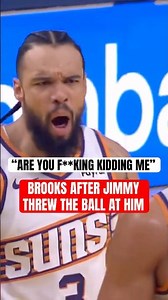 Jimmy raigebaiting Brooks 😂