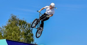 European Championships - BMX-Freestyle: Kim Lea Müller holt überraschend die Silbermedaille