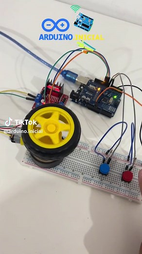 Velocidade do Motor com L298N #arduinotutorial #arduinoproject #motordc