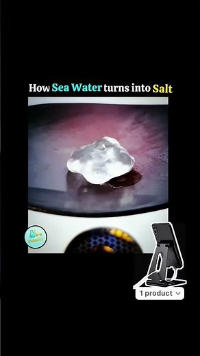 How Sea Water Turns Into Salt | Evaporation–Crystallization Explained