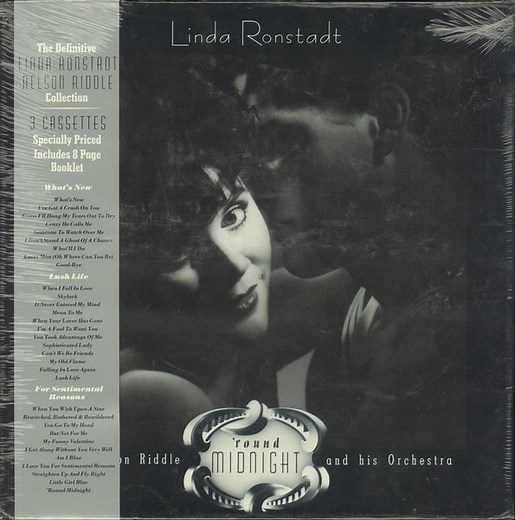 Linda Ronstadt With Nelson Riddle And His Orchestra - 'Round Midnight