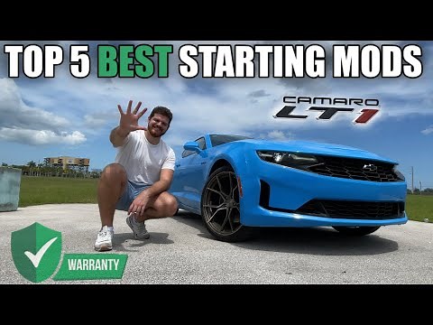 Best First Mods for Your Camaro LT1/SS (Warranty-Safe Upgrades)!