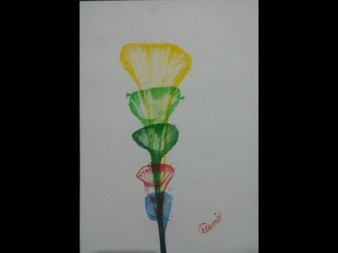 Beautiful easy Thread painting tutorial