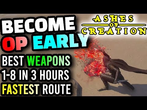 The BEST POSSIBLE START For Rogues, Best Early Weapons, Quests, Grind Spots - Ashes of Creation