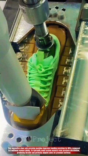 New Innovative Shoes Sole Pressing Machine : Precision Molding System for Perfect Footwear Bonding