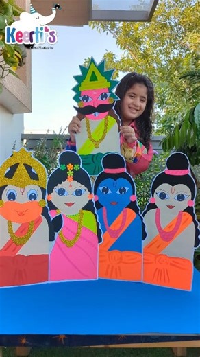 53K views · 328 reactions | Dussehra puppets #diwalistory #dussehrastory #diwalicraft #DussehraCraft | Keerti's CraftShala for Teachers | Facebook