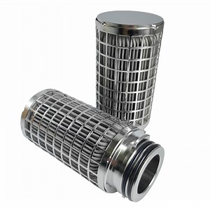 [Hot Item] 10 20 Inch 5 Micron Stainless Steel 316 Mesh Pleated Filter Cartridge Washable Filter for Removing The Particles in Sweet Wine