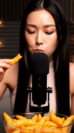 Crunchy Cheetos ASMR | Ultra-Close Binaural Eating Sounds . #asmr