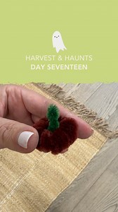 The teeniest, tiniest, quickest & simplest pumpkin 🎃 craft for Halloween! If carving up the real deal doesn't float your boat, it's time to try this simple craft with the kids this half term. Unlike many of my crafts, this craft only has 1 component. The might pipe cleaner. I hope you can forgive me that I didn't really have a proper orange 🍊 colour so I used a burnt orange instead. Not sure I need to mention any crafty tips as the video speaks for itself. It's a great craft for the Halloween 