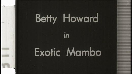 Betty Howard in Exotic Mambo, 1950s