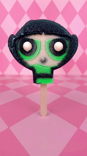 The Melting PowerPuff Girls Buttercup Popsicle #powerpuffgirls #buttercup