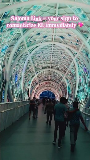 Saloma Link Bridge Kuala Lumpur 🇲🇾 | Stunning Night Walk Near Petronas Twin Towers ✨