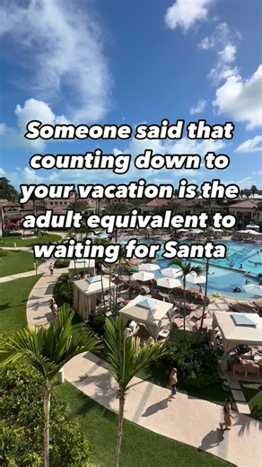 That Resort Girl | Luxury Travel Expert on Instagram: "Counting down like a kid waiting for Santa 🎄✈️ What’s your vacay countdown? . . . #ihatethecold #getmeoutofhere #travelhumor #christmastrip #travelreels #relatable #traveluxe"